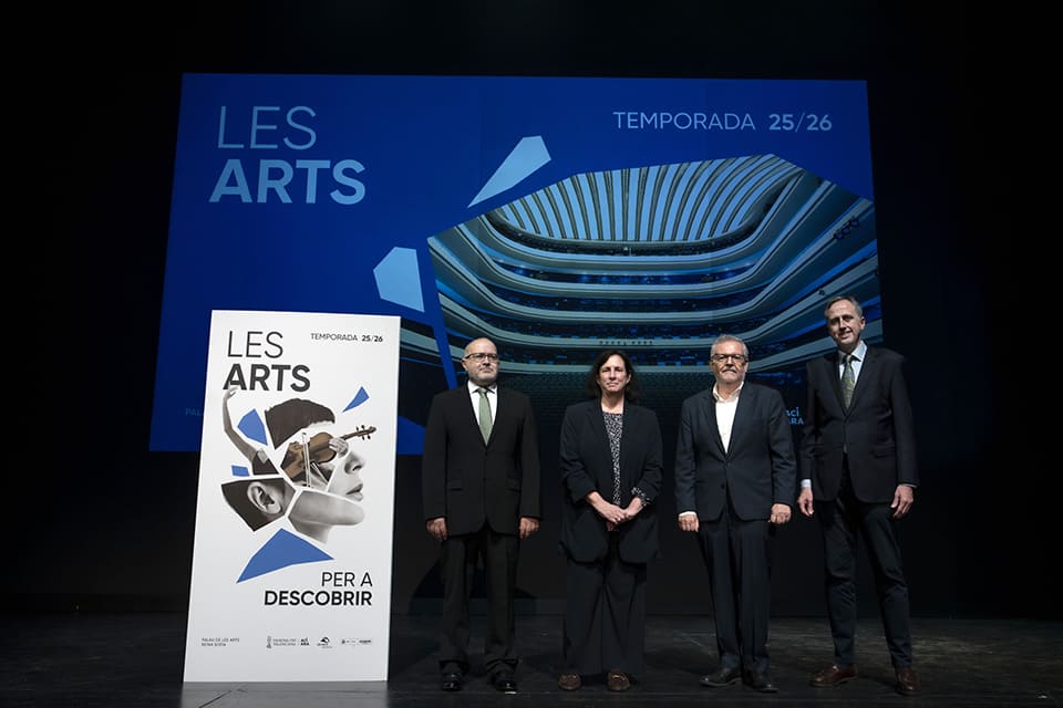 Les Arts celebra su XX aniversario con estreno mundial, nuevas producciones y los directores de orquesta más internacionales