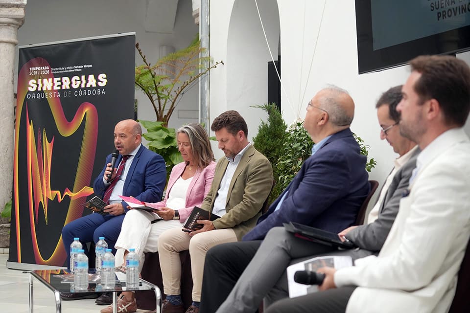 La Orquesta de Córdoba ha presentado su nueva temporada 2025/2026 bajo el lema «Sinergias»