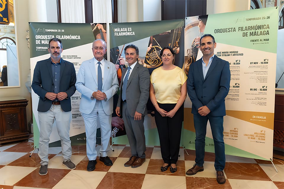 La Orquesta Filarmónica de Málaga presenta su programación para la temporada 2025-2026
