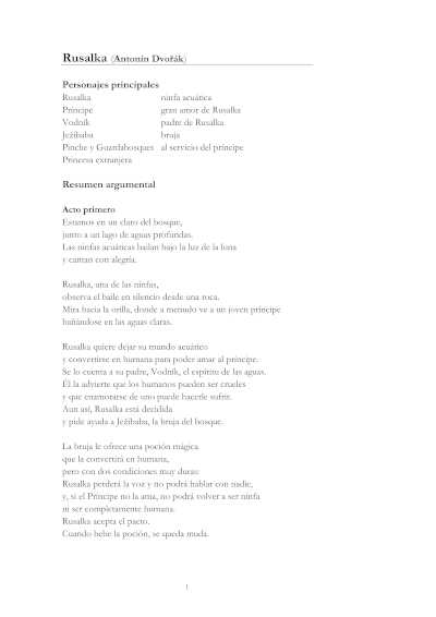 «Rusalka» de Antonín Dvořák regresa al Liceu con la producción de Christof Loy y las voces de Grigorian y Beczała