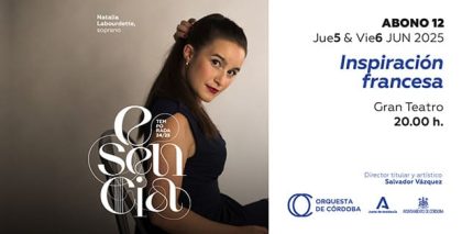 La Orquesta de Córdoba pone fin a la temporada con la batuta de Catherine Larsen-Maguire y la soprano Natalia Labourdette