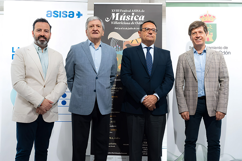 El Festival ASISA de Música de Villaviciosa de Odón presenta el programa de su XVIII edición
