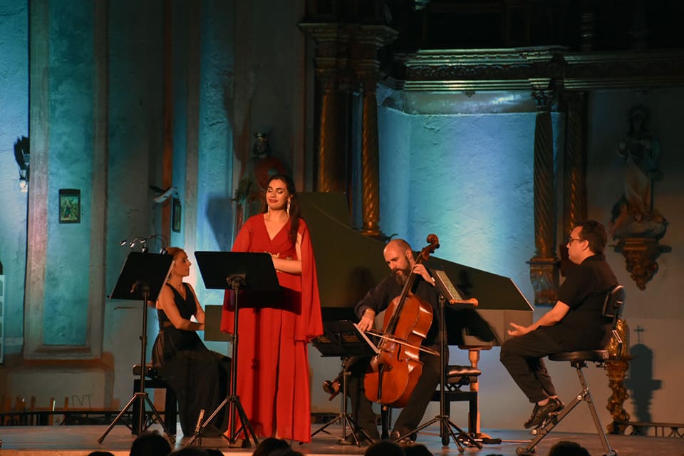 Belén Vaquero & Pérgamo Ensemble presentan en Vélez Blanco «La memoria en donde ardía»