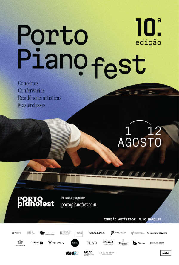 Porto Pianofest ya tiene fechas para celebrar su 10ª edición con conciertos por toda la ciudad