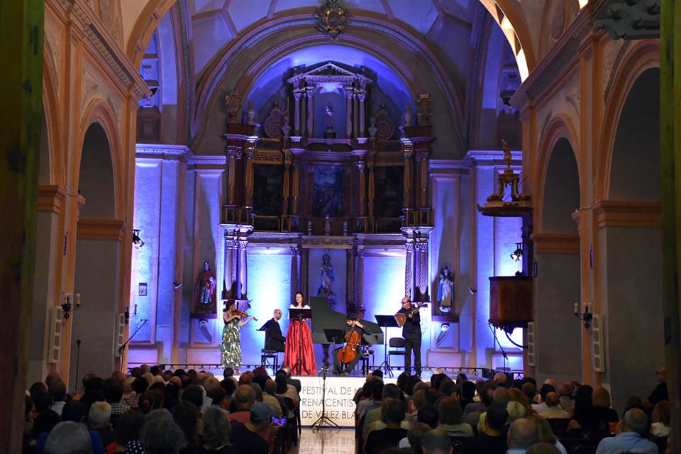 Anna Urpina y el barroco femenino en el inicio a la 24ª edición del Festival de Música Renacentista y Barroca de Vélez Blanco