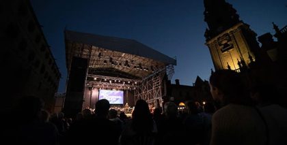 La Plaza de la Quintana será el palco del próximo concierto de la Real Filharmonía de Galicia
