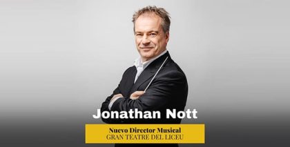 Jonathan Nott nombrado próximo director musical del Gran Teatre del Liceu a partir de septiembre de 2026