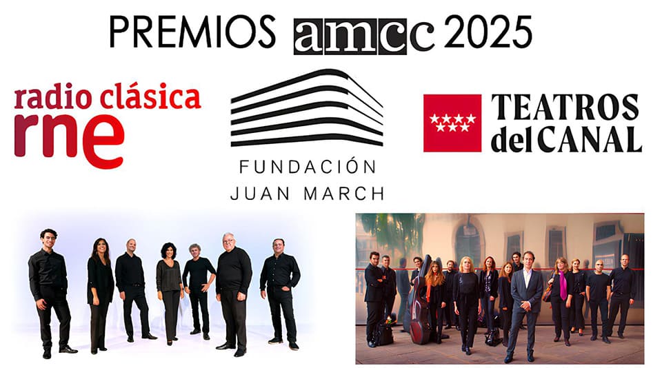 Radio Clásica de RNE, Premio a la Difusión/Divulgación de la música contemporánea 2025 de la AMCC
