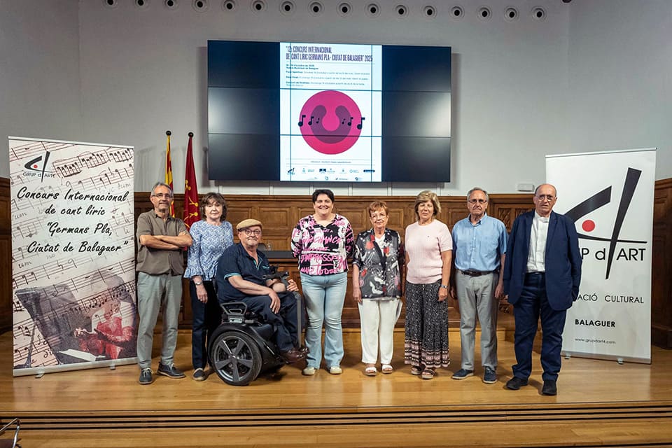 Abierta la convocatoria del 12º Concurso Internacional de Canto Lírico «Germans Pla-Ciutat de Balaguer»