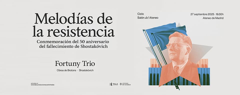 El Trío Fortuny abre la nueva temporada de Ciclo de Música de Cámara Salón del Ateneo