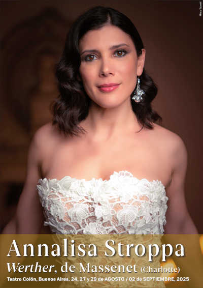 Annalisa Stroppa es Charlotte en su regreso al Colón de Buenos Aires