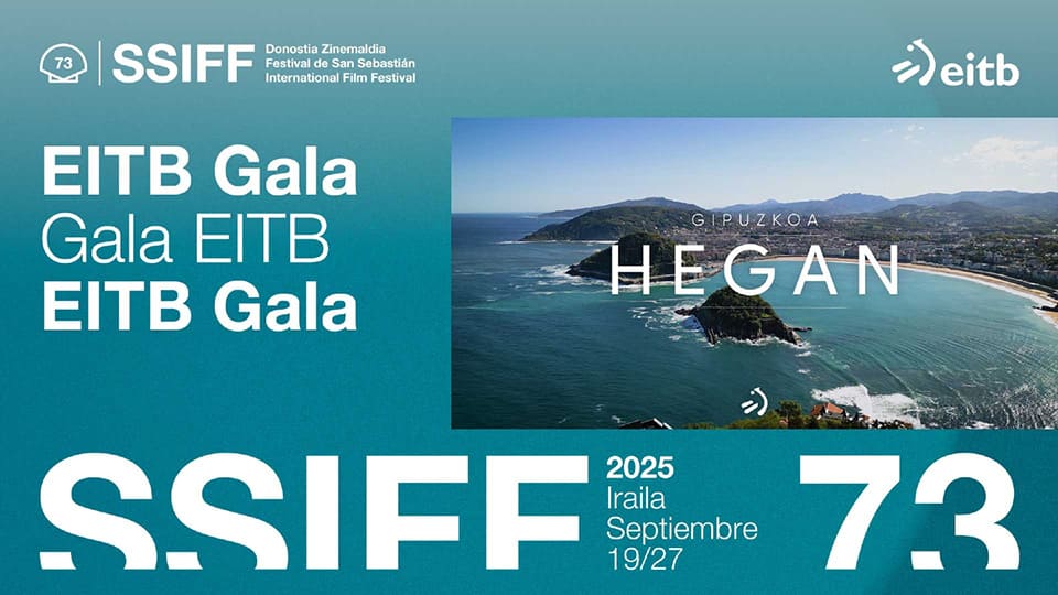 La Orquesta Sinfónica de Navarra ha actuado en el 73 Festival de Cine de San Sebastián para presentar “Euskal Herria Hegan”