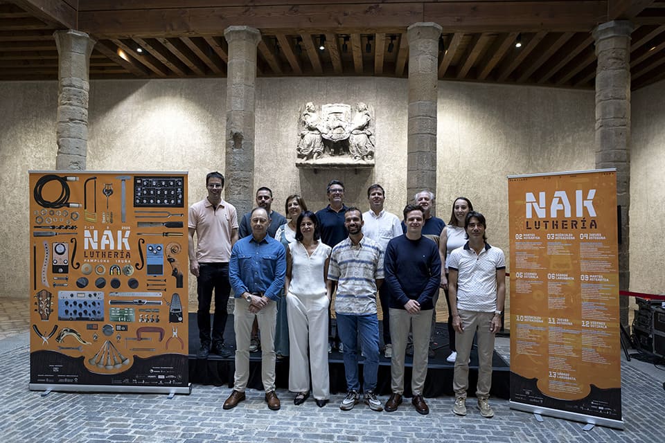 NAK 2025 presenta su XI edición, dedicada a la Luthería moderna