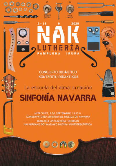 NAK 2025 presenta su XI edición, dedicada a la Luthería moderna