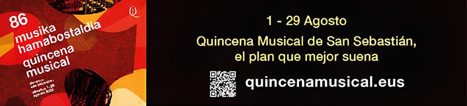 Euskadiko Orkestra arranca la Temporada 25/26 con su participación en «Amaya» de Guridi en la Quincena Musical