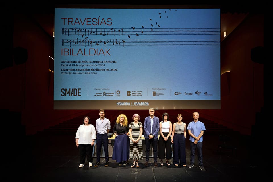 La 56º Semana de la Música Antigua de Estella despliega un programa de «Travesías» históricas y sonoras