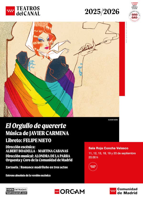 Fundación ORCAM presenta El Orgullo de quererte, una zarzuela contemporánea con dirección musical de Alondra de la Parra