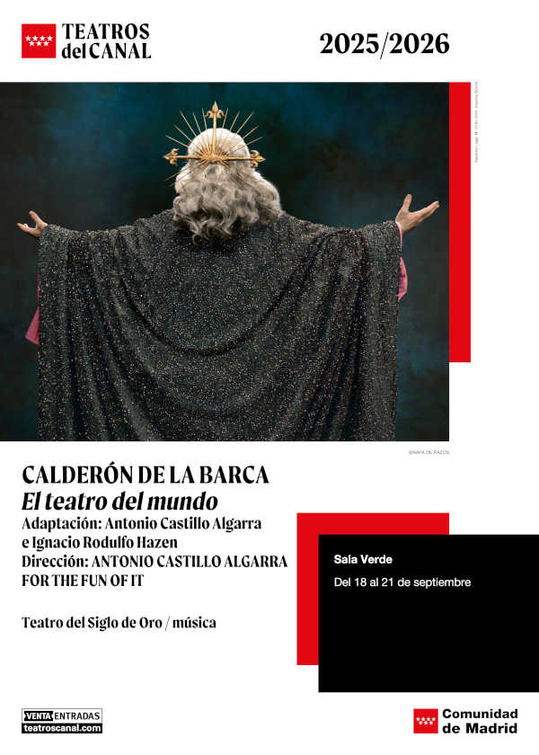 For the Fun of It devuelve a Calderón su esencia religiosa y musical en El teatro del mundo, que se exhibe en Teatros del Canal