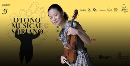 La Orquesta Sinfónica de Castilla y León y la violinista Midori protagonistas este fin de semana en el "Otoño Musical Soriano"