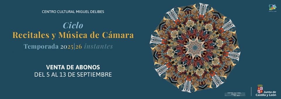 El CNDM y el Centro Cultural Miguel Delibes presentan el Ciclo de Recitales y Música de Cámara de Valladolid