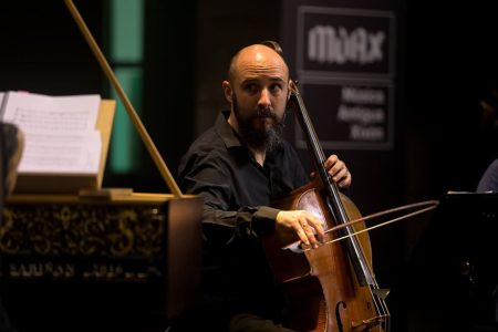 Pérgamo Ensemble y Belén Vaquero inician los conciertos en el Aula Magna Tirso de Molina del 33º Otoño Musical Soriano Pérgamo Ensemble – © Pablo Roces Albalá