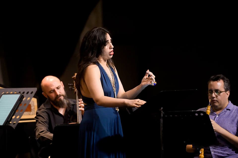 Pérgamo Ensemble y Belén Vaquero inician los conciertos en el Aula Magna Tirso de Molina del 33º Otoño Musical Soriano Pérgamo Ensemble y Belén Vaquero inician los conciertos en el Aula Magna Tirso de Molina del 33º Otoño Musical Soriano