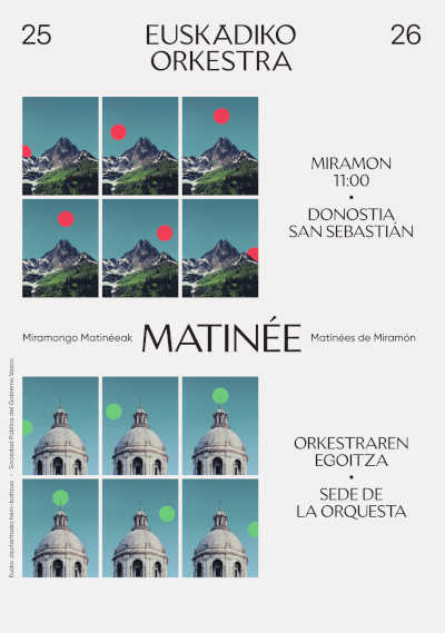 Ya están a la venta las entradas y los abonos de las Matinées de Miramon