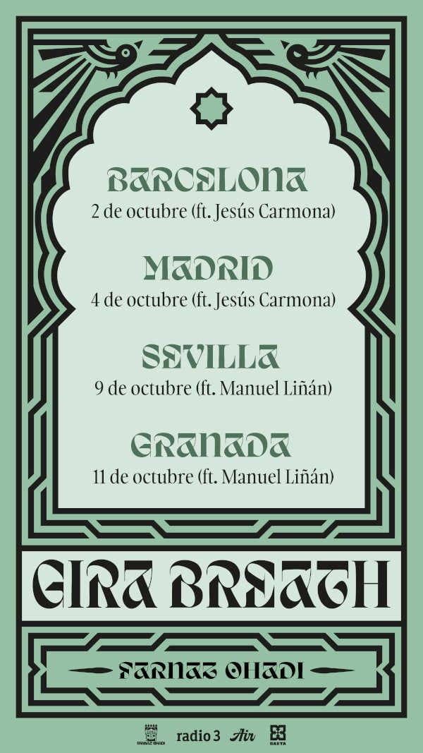 Farnaz Ohadi, la Voz del Flamenco Persa presenta “Breath” en su gira por España