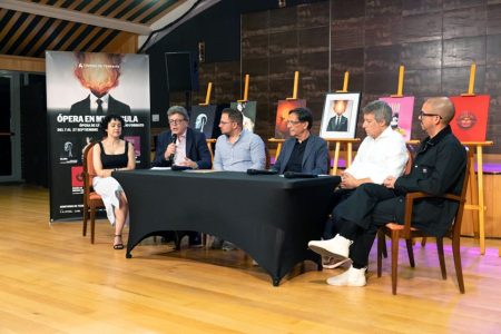 Rueda de presna Ópera en minúscula