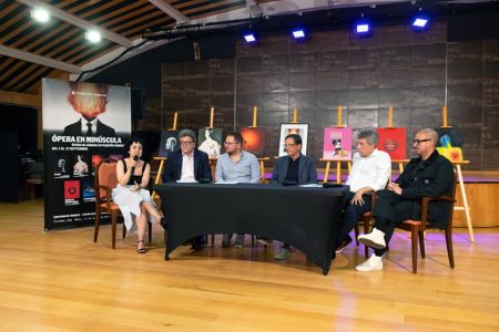 Rueda de presna Ópera en minúscula