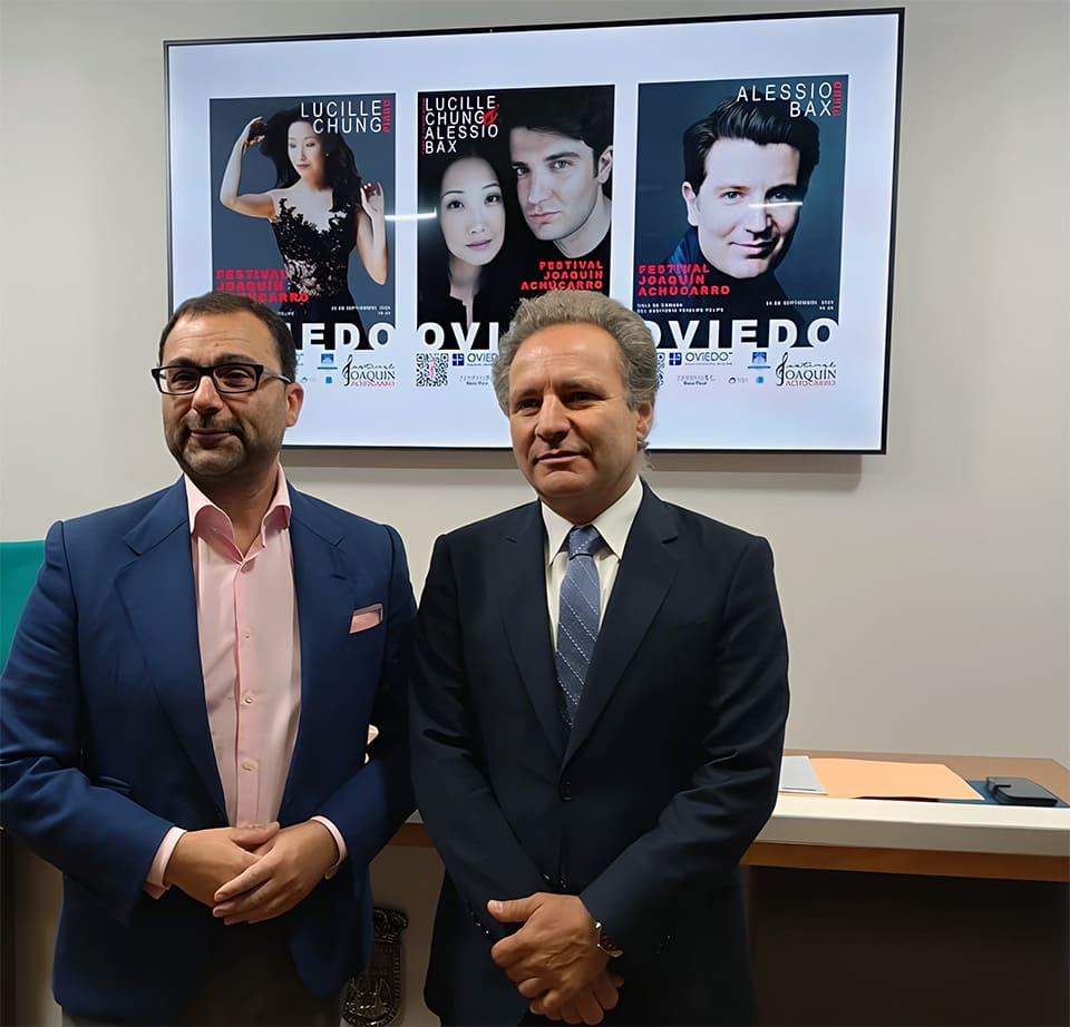 Oviedo inaugurará en septiembre el I Festival de Piano “Joaquín Achúcarro” con Alessio Bax y Lucille Chung