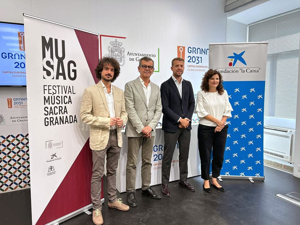 El Festival de Música Sacra de Granada MUSAG celebra en octubre su segunda edición, dedicada a Bach y Palestrina