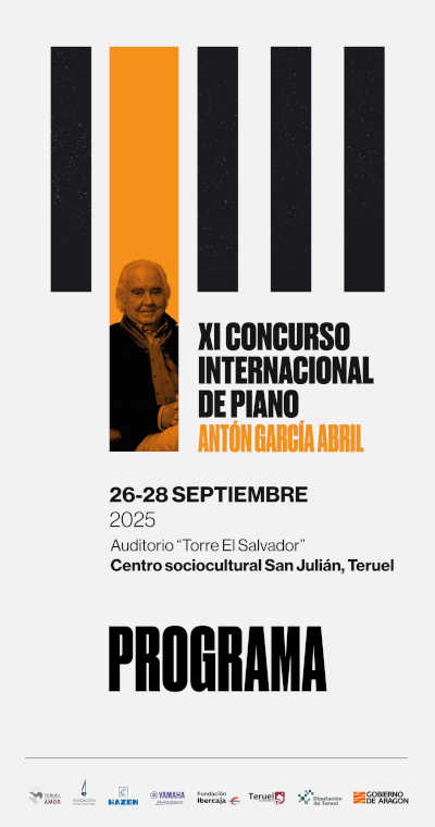 Ganadores de la XI edición del Concurso Internacional de Piano Antón García Abril
