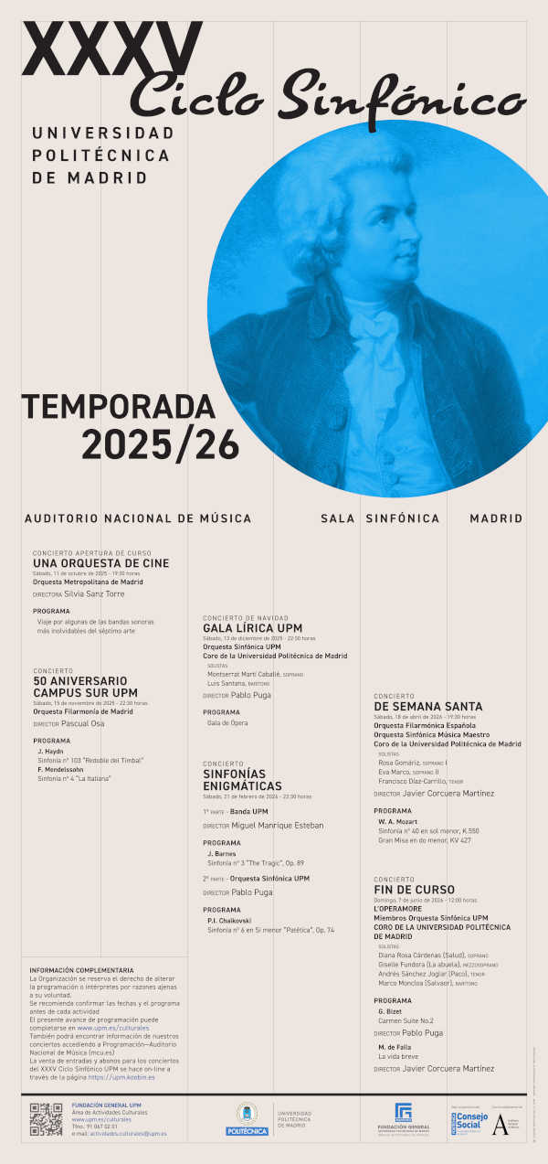 XXXV Ciclo Sinfónico de la Universidad Politécnica de Madrid