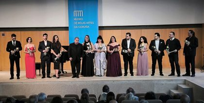 El Curso de Interpretación Vocal clausura una semana formativa con un recital en el Museo de Belas Artes