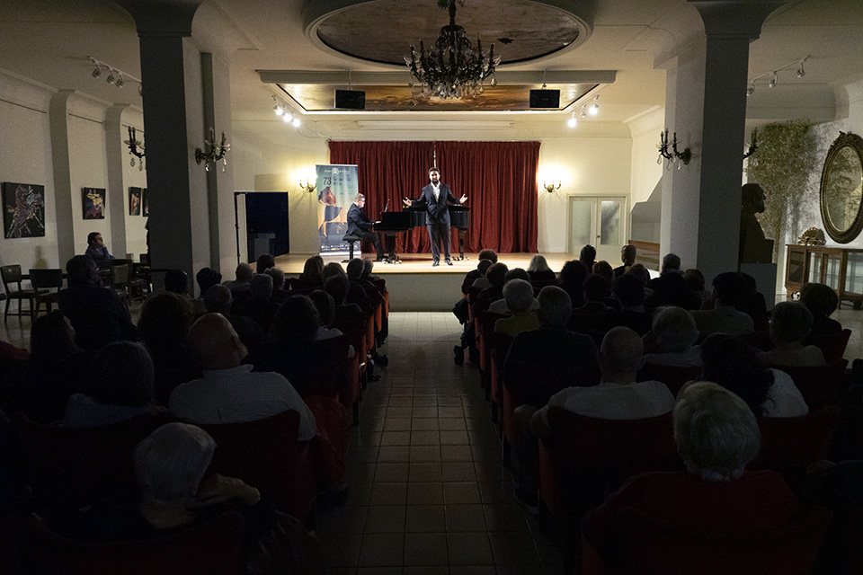 Marcelo Solís clausura el ciclo de Lírica Inclusiva con un recital en el Círculo de Artesanos