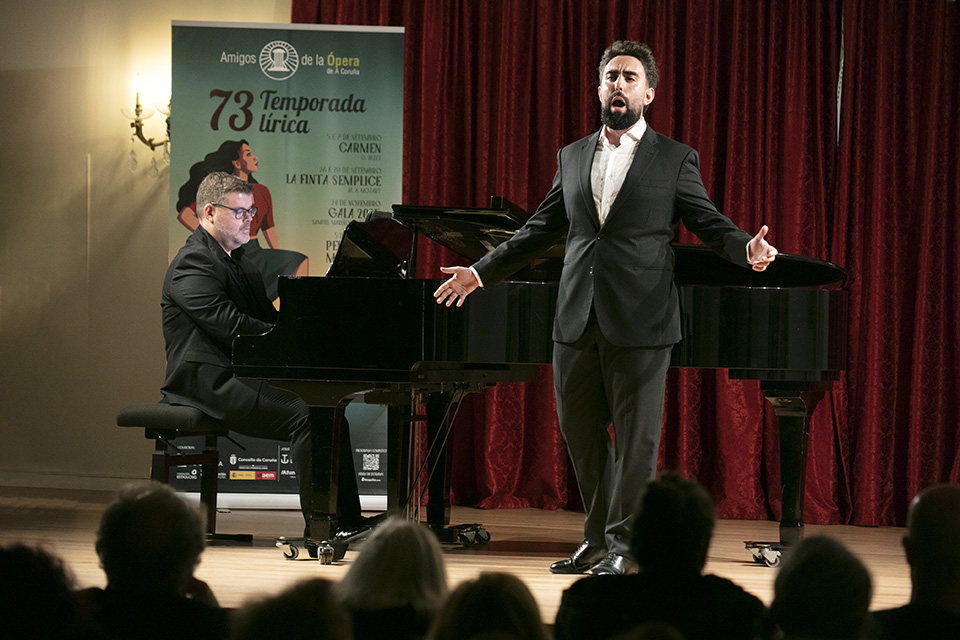 Marcelo Solís clausura el ciclo de Lírica Inclusiva con un recital en el Círculo de Artesanos