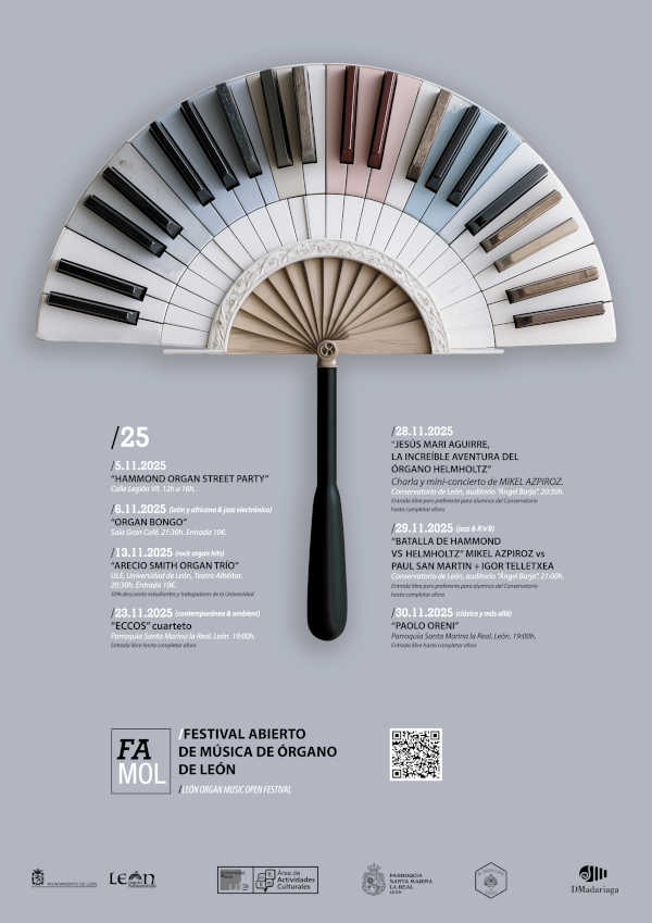 El festival de órgano FAMOL presenta una quinta edición compuesta por siete citas imprescindibles