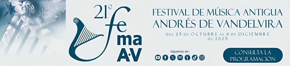 El Festival de Música Antigua Andrés de Vandelvira programa dieciséis conciertos gratuitos en quince municipios de la provincia