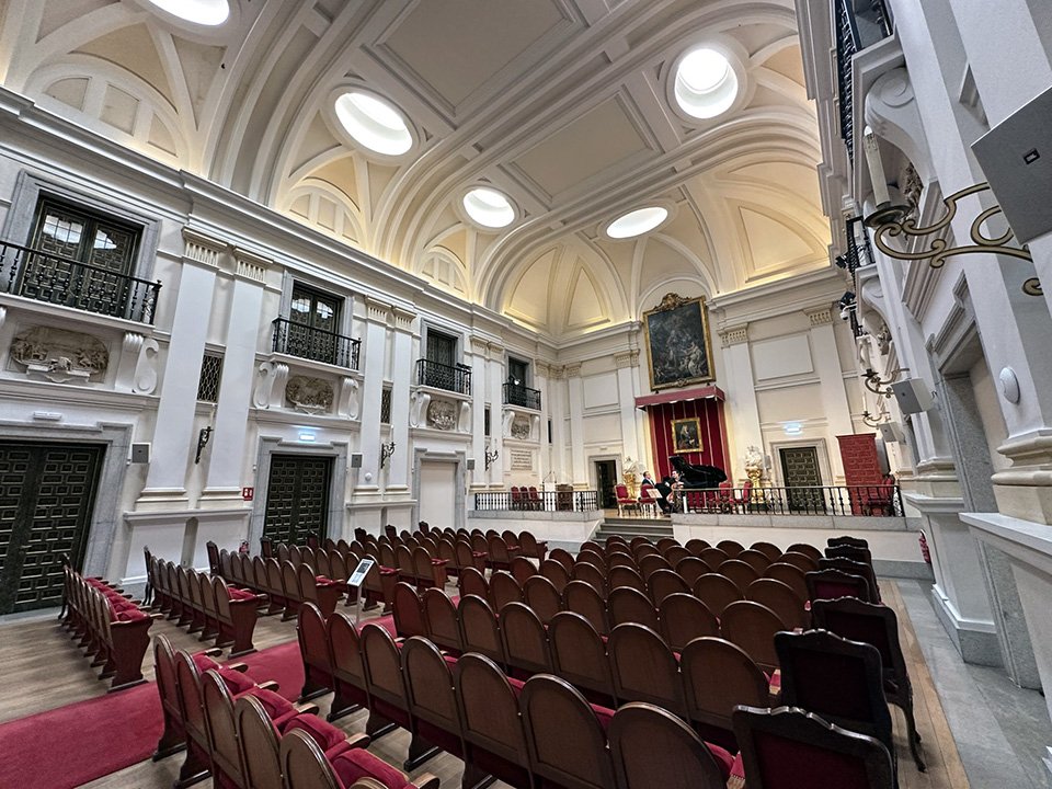 La Sociedad Coral de Bilbao triunfa en la Real Academia de Bellas Artes de San Fernando