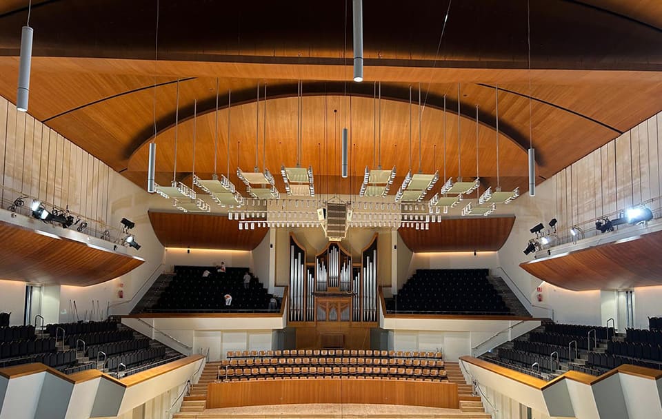 La Orquesta de València abre la temporada de abono del Palau de la Música en la Sala Iturbi, ya plenamente recuperada