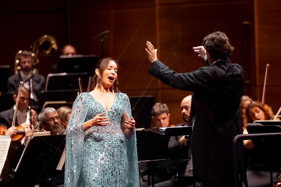 Nadine Sierra y Ludovic Tézier: un dúo de leyenda que brilla en un recital único en el Gran Teatre del Liceu