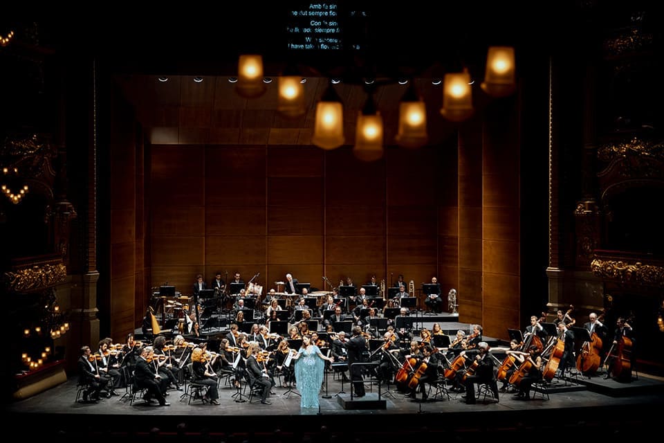 Nadine Sierra y Ludovic Tézier: un dúo de leyenda que brilla en un recital único en el Gran Teatre del Liceu