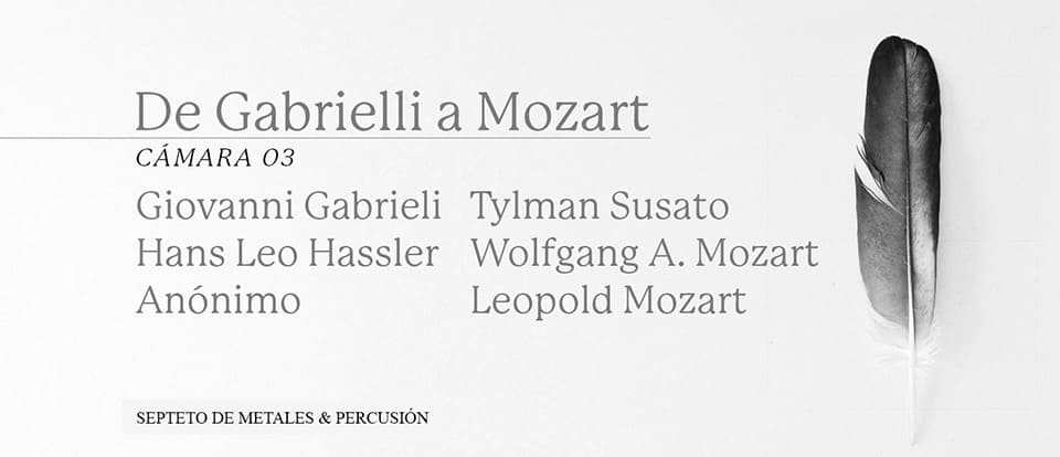 Un recorrido sonoro del Renacimiento al Clasicismo en el Tercer Concierto del Ciclo de Cámara de la ROSS