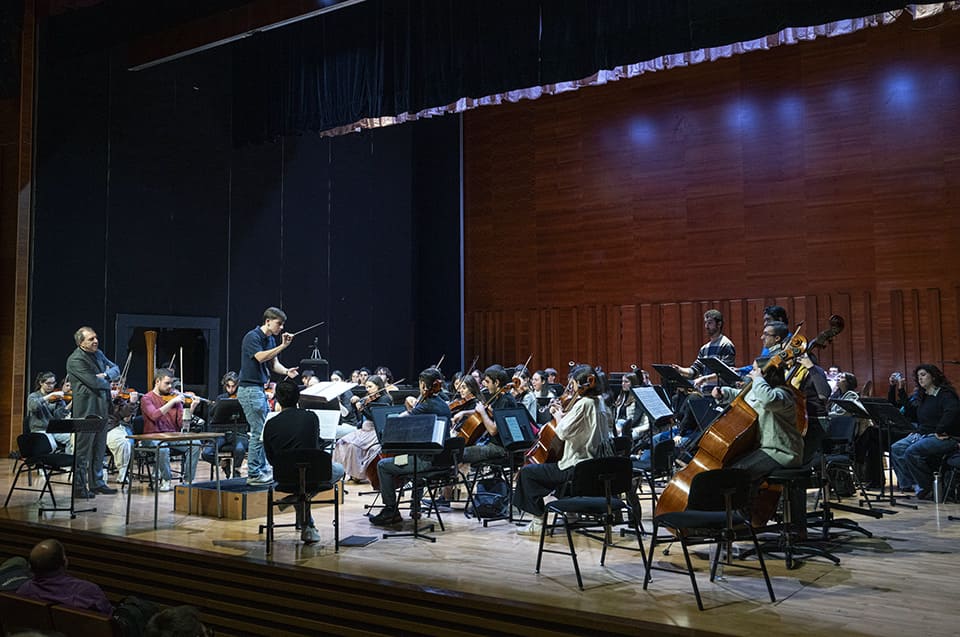 Les Arts celebra el Día de Santa Cecilia con la visita de Daniele Gatti al Conservatorio Superior Joaquín Rodrigo