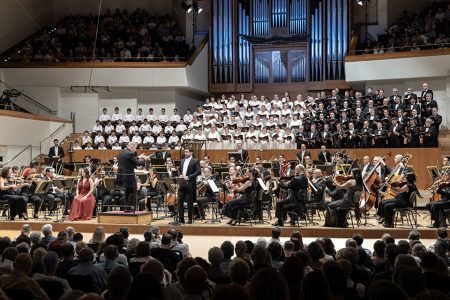 La OV y A. Liebreich en Carmina Burana
