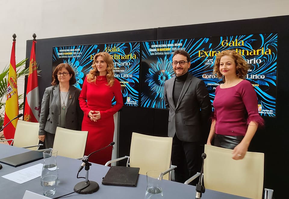 El Centro Cultural Miguel Delibes acoge la Gala Extraordinaria 25 Aniversario del Coro Calderón Lírico