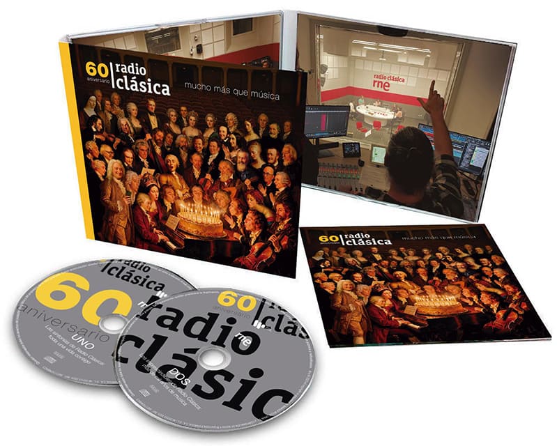 Nuevo doble CD «Radio Clásica 60 Aniversario: Mucho más que música»