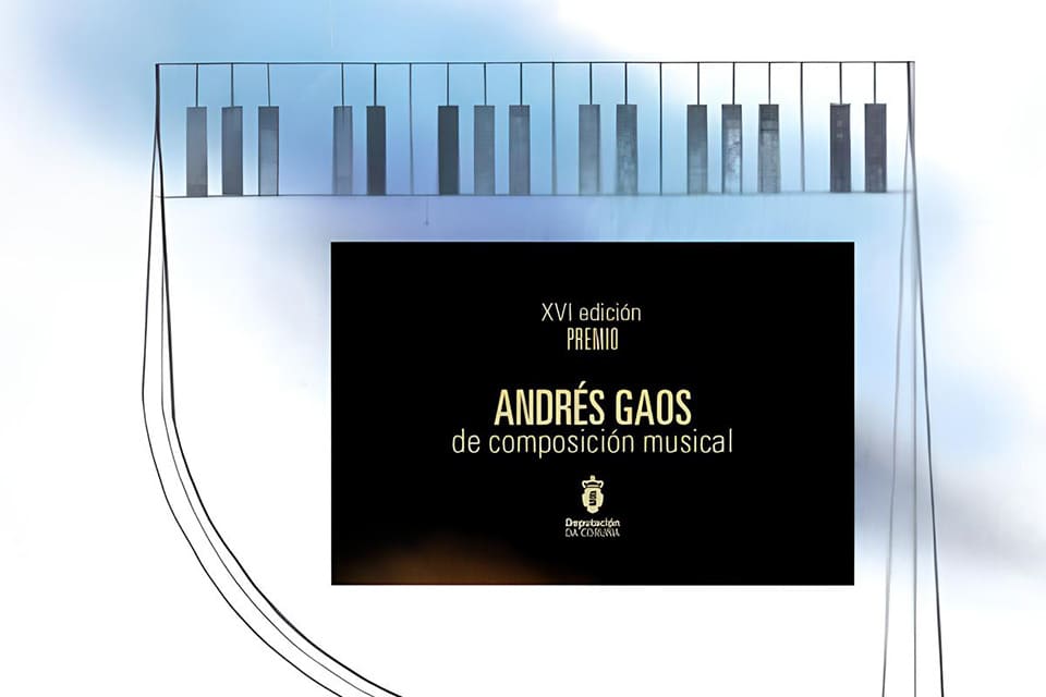 Aitor Vázquez Torres gana el XVI Premio Internacional “Andrés Gaos” de Composición Musical