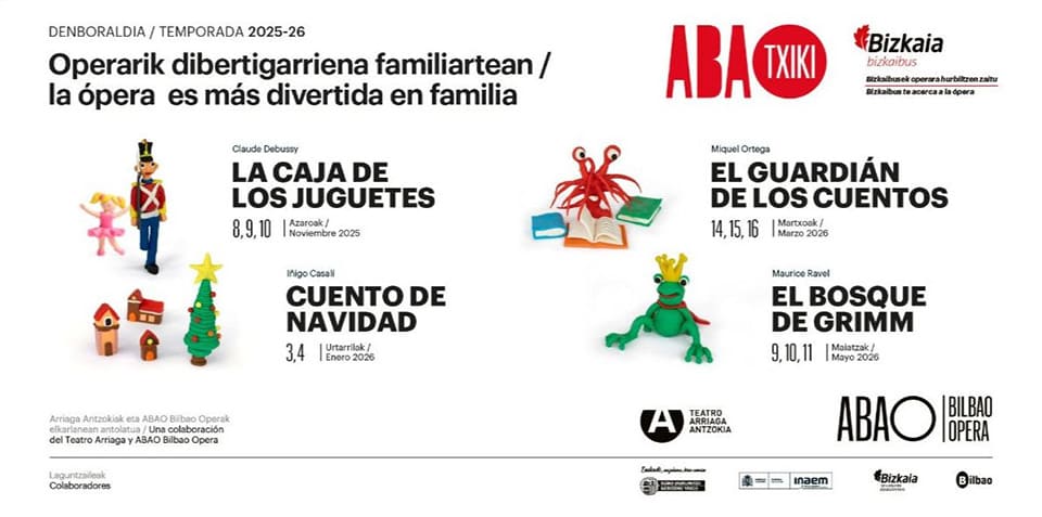 Cuento de Navidad, el clásico de Dickens recibe el año nuevo en la Temporada ABAO Txiki